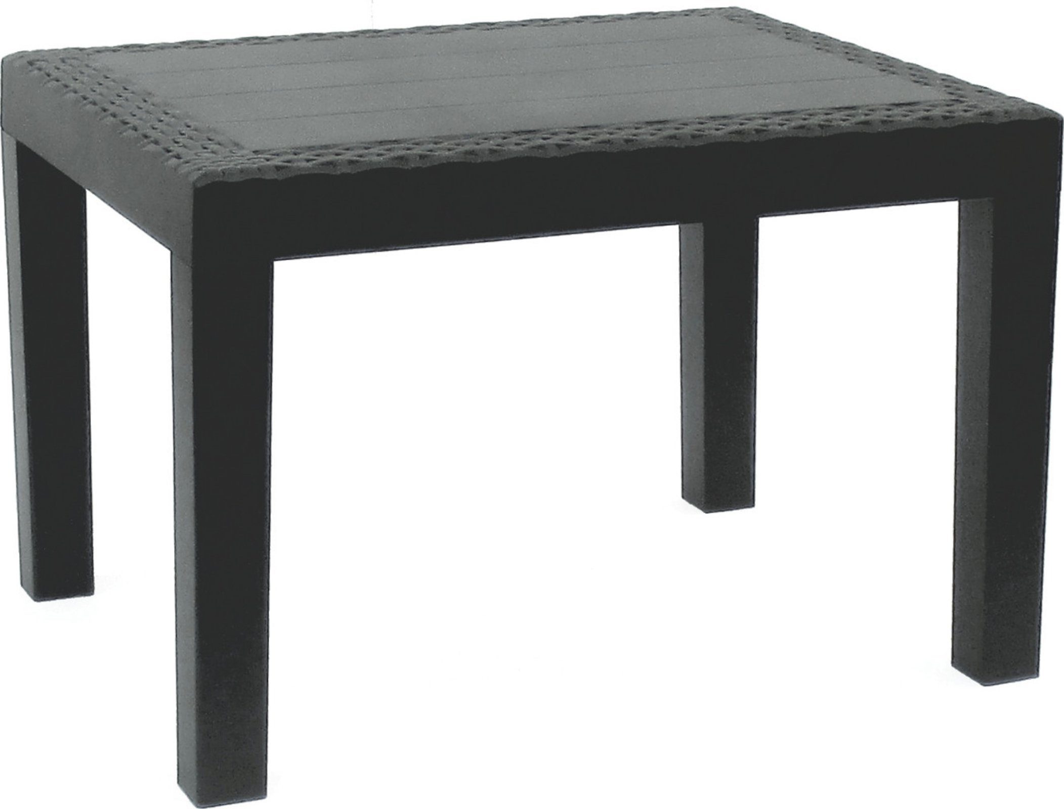 Progarden Gartentisch Beistelltisch Campingtisch 60x47x40cm Anthrazit günstig online kaufen