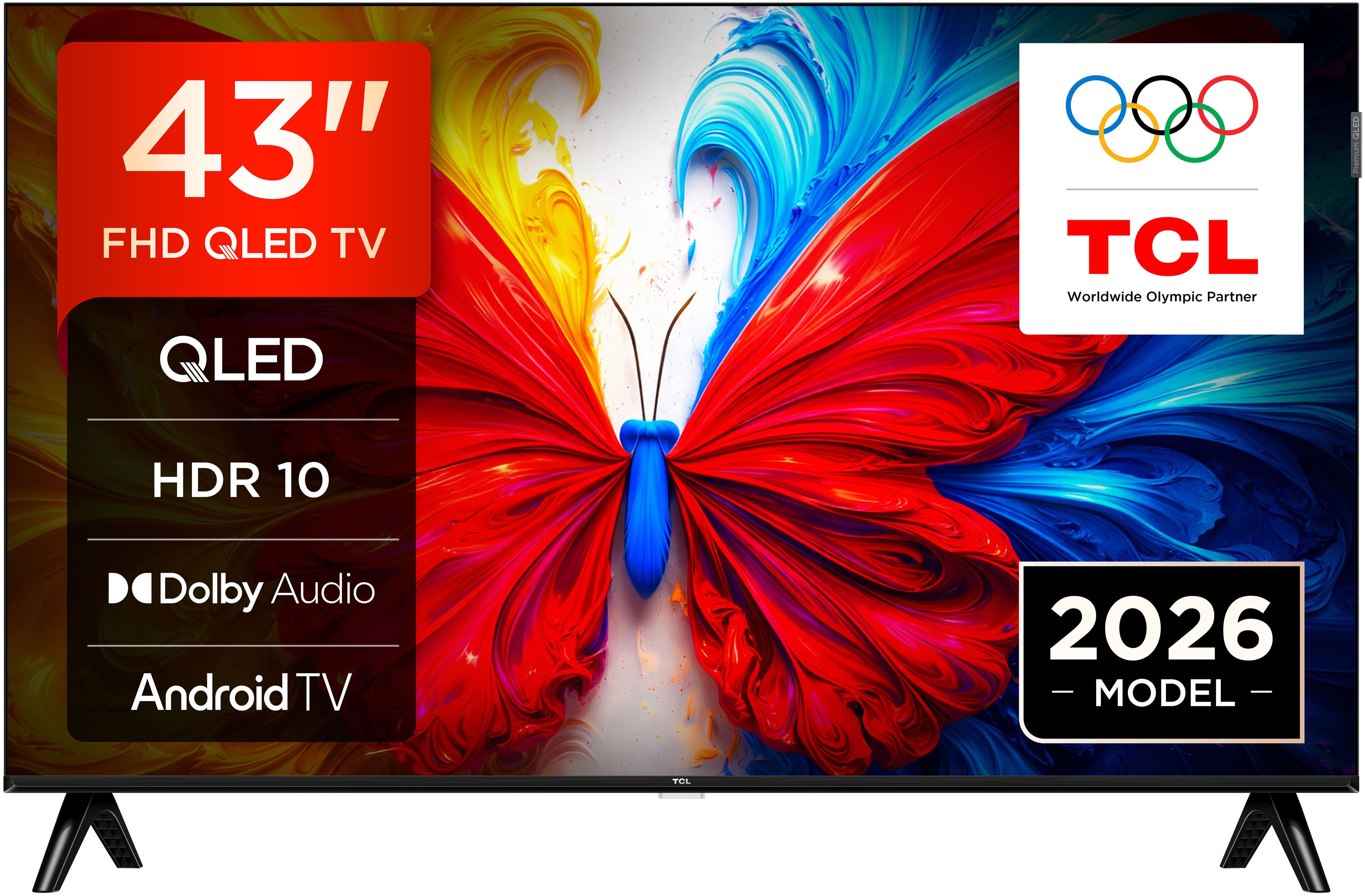 TCL 43S5L LED-Fernseher (108 cm/43 Zoll, Full HD, Android TV, Smart-TV)
