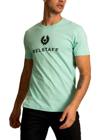 Belstaff T-Shirt BELSTAFF Signature T-Shirt Retro Cotton Phoenix Logo Tee Regular Shirt