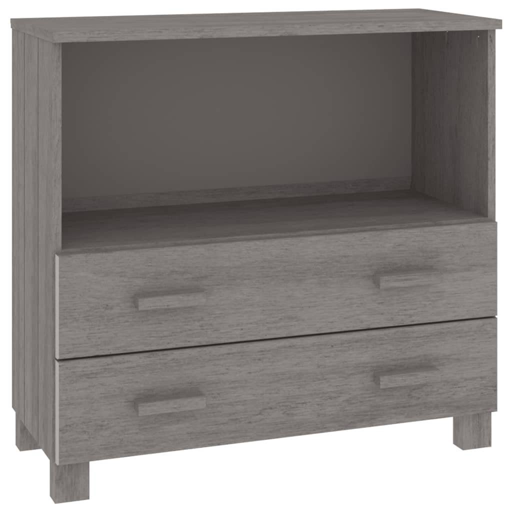 vidaXL Sideboard Sideboard HAMAR Hellgrau 85x35x80 günstig online kaufen