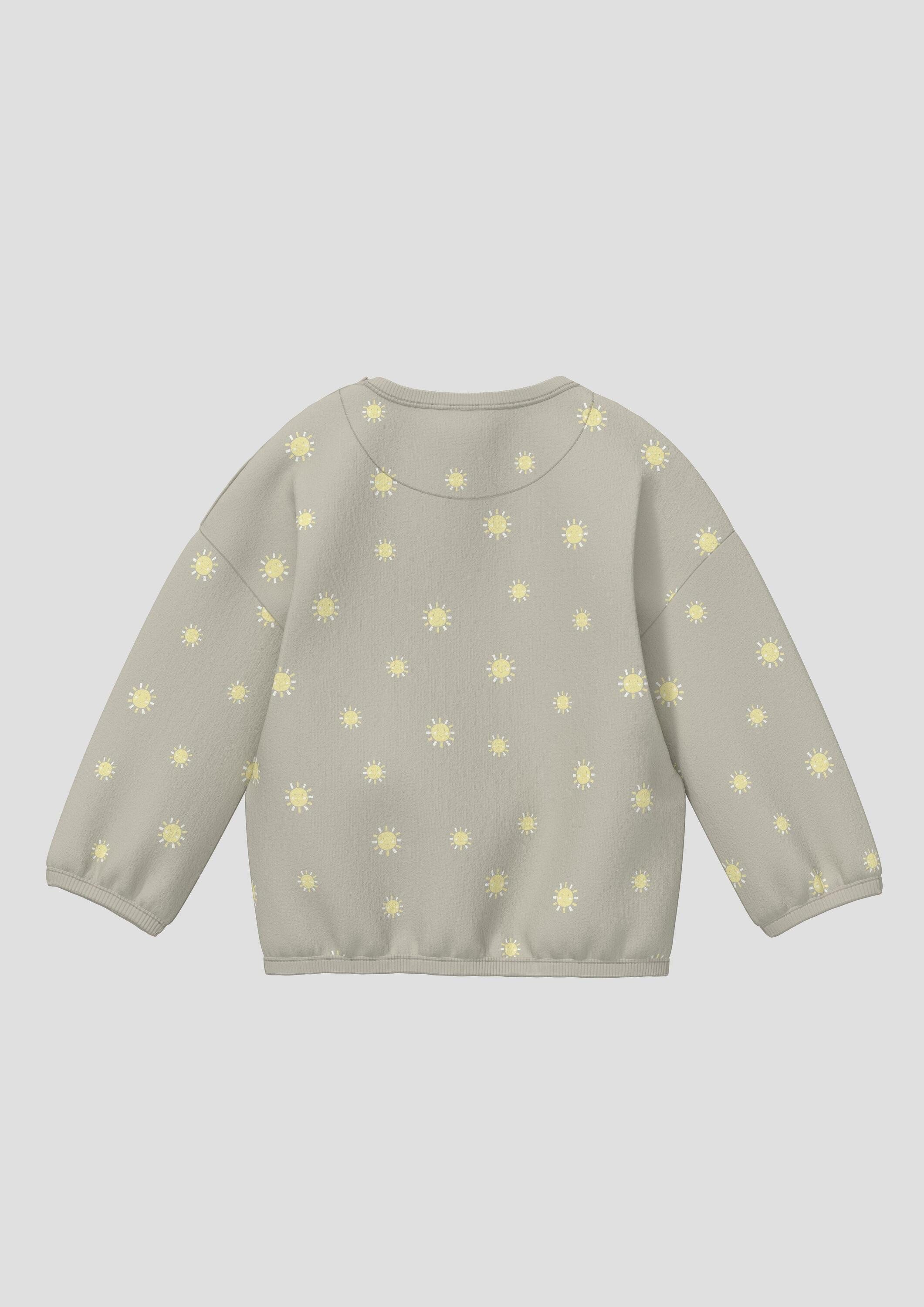 s.Oliver Sweatshirt Sweatshirt Unisex Sweatshirt im Loose Fit