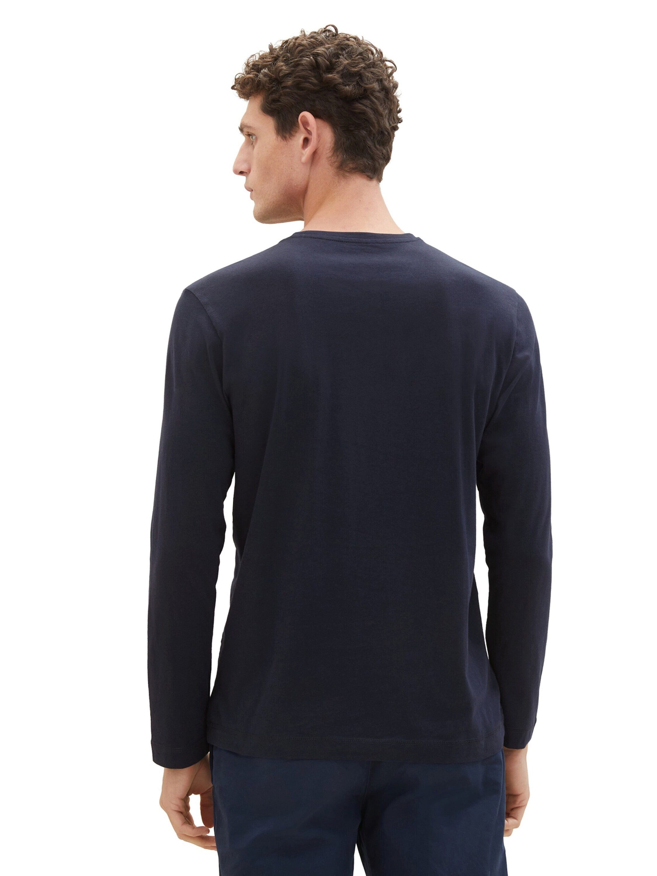 TOM TAILOR Langarmshirt (1-tlg) Plain/ohne Details