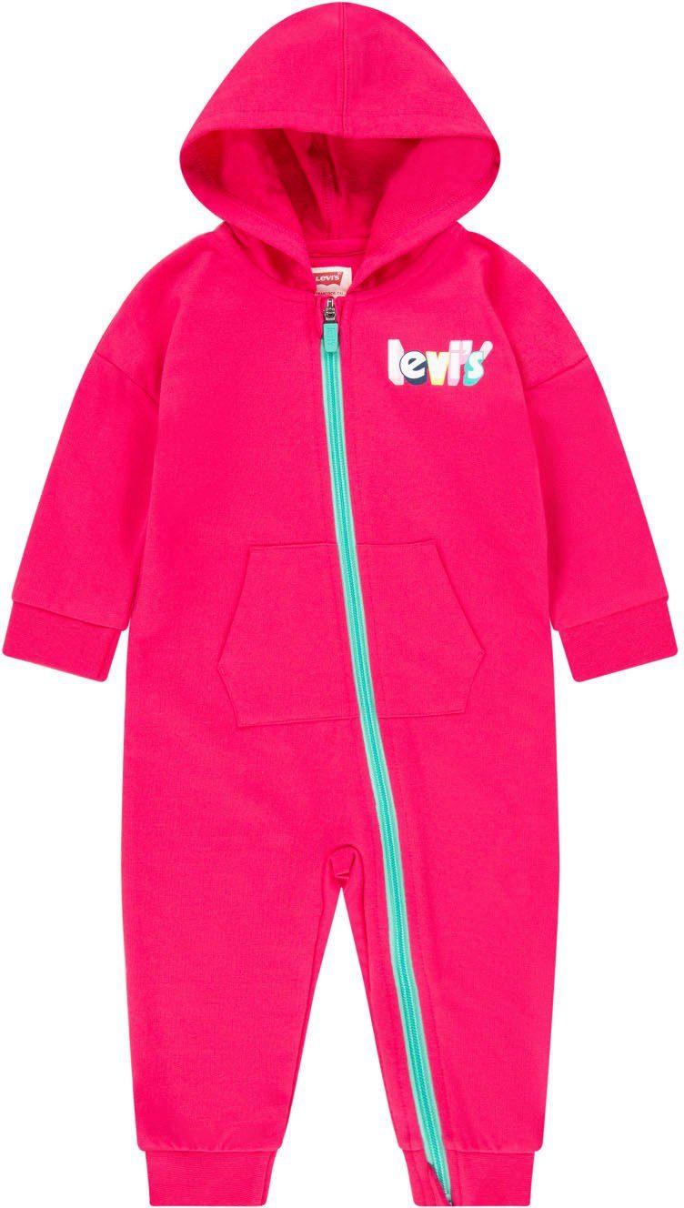 Levi's® Kids Overall POSTER LOGO PLAY ALL DAY UNISEX pink | Overalls