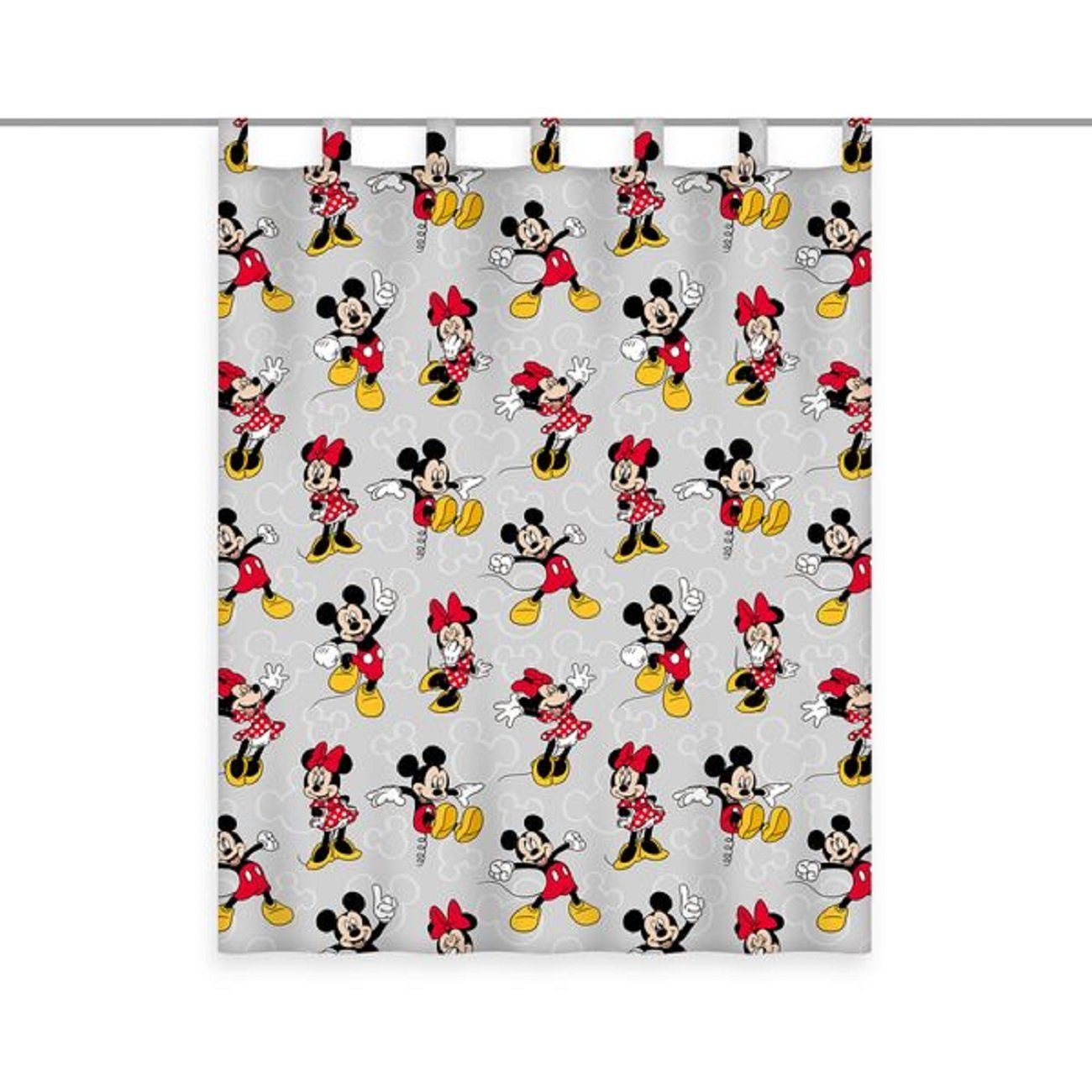 Gardine Gardine Vorhang Застосуватиgardine Disney Minnie & Mickey 140 x 160 cm, Disney