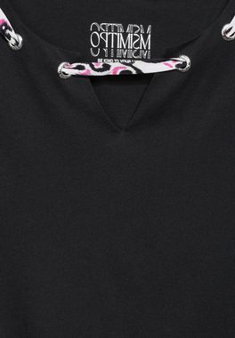 Cecil Shirttop - Top - Kurzarmshirt - Shirt ohne Ärmel - Lässig modernes Top