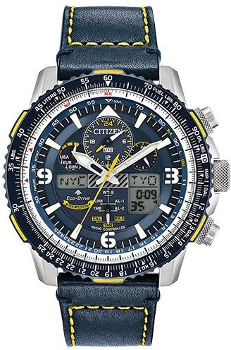 2024 günstiger Neuartikel Citizen Funkchronograph JY8078-01L, Solar, ca. silberfarben 45 Edelstahlgehäuse, mm Ø ionenplattiert