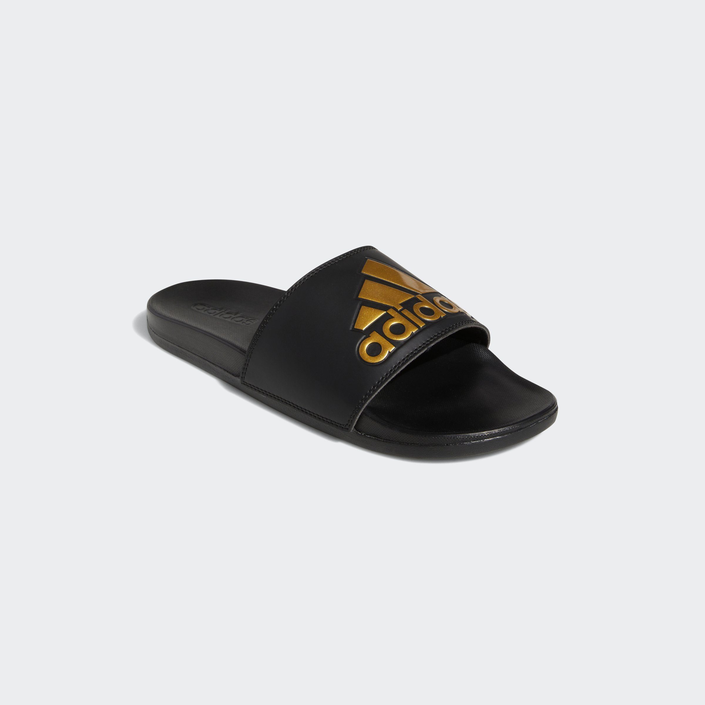 adidas Sportswear COMFORT ADILETTE Badesandale Core / / Core Gold Metallic Black Black