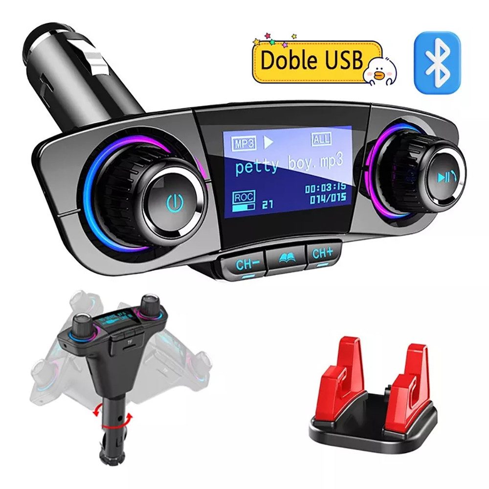 Bluetooth KFZ Radio Adapte Transmitter Auto-Adapter KFZ-Adapter KFZ-Transmitter