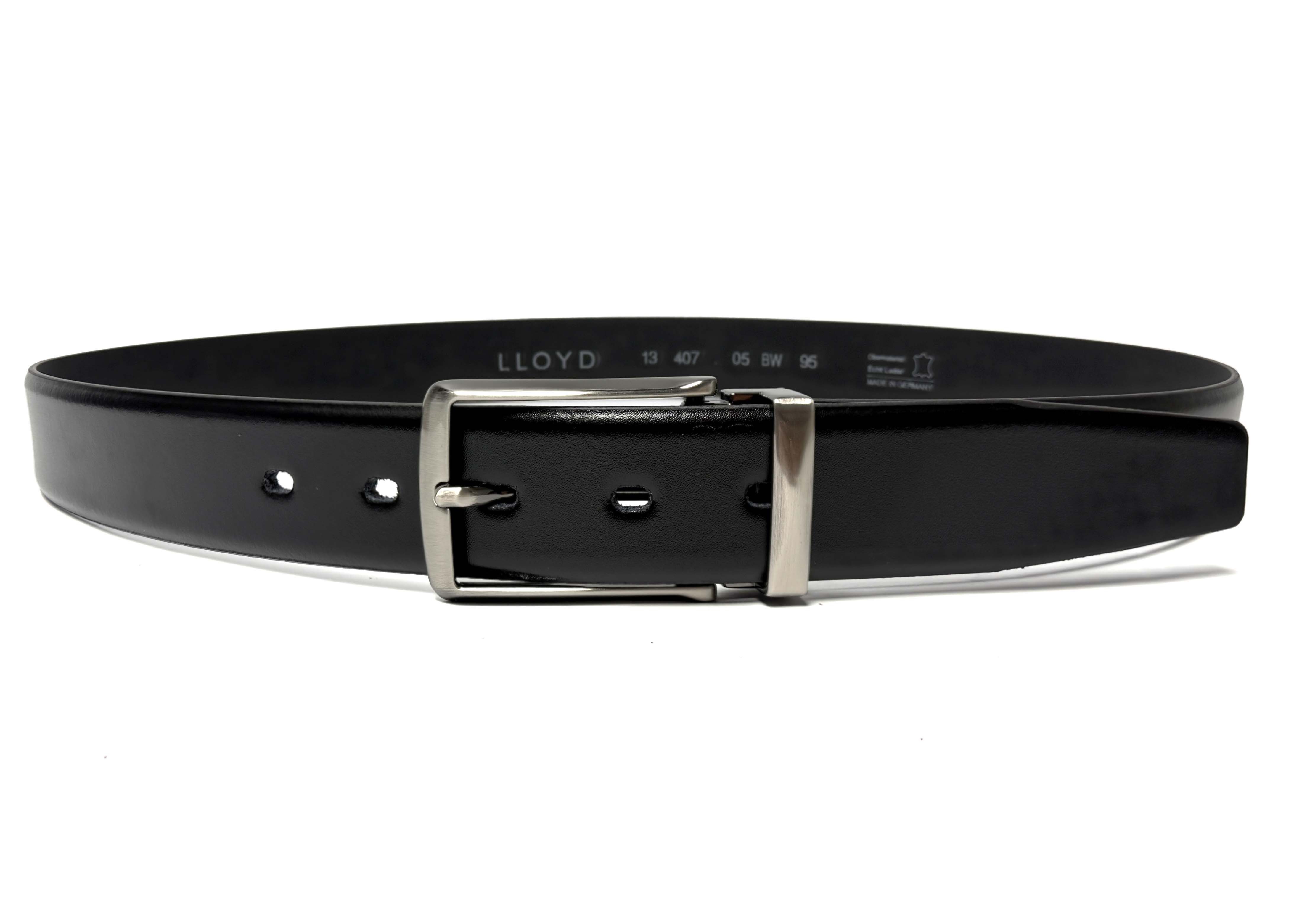 LLOYD Men’s Belts Ledergürtel LLOYD-Herren-Ledergürtel 35 mm Dorn-Metallsch günstig online kaufen