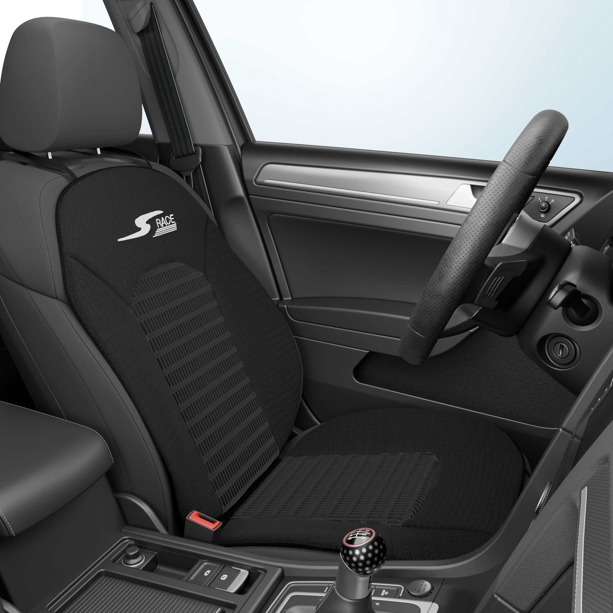 CarComfort car seat cover S-Race, 1 piece, 1-piece.