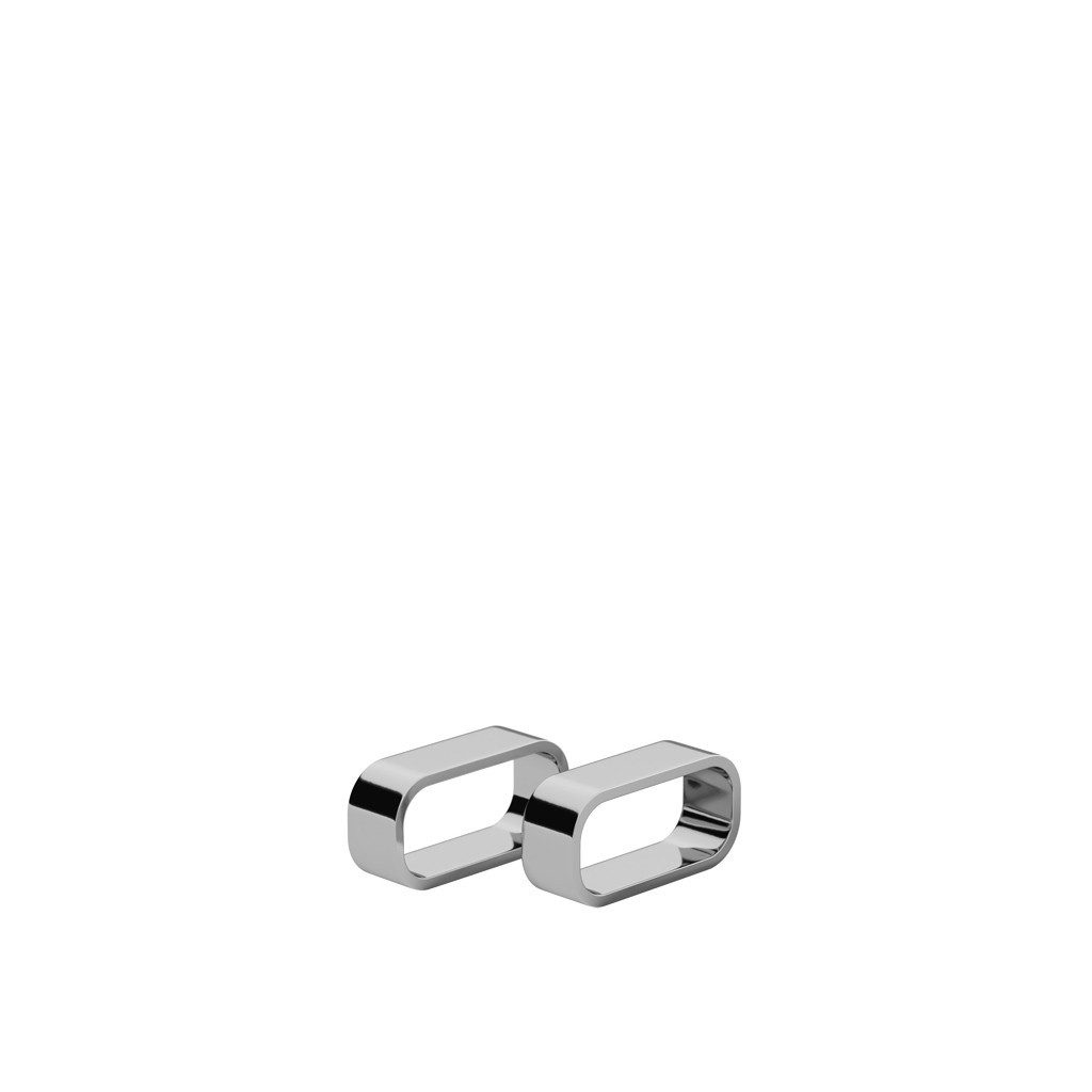 Villeroy & Boch Serviettenring Daily Line 2 Serviettenringe 56mm, Edelstahl, (2-tlg)