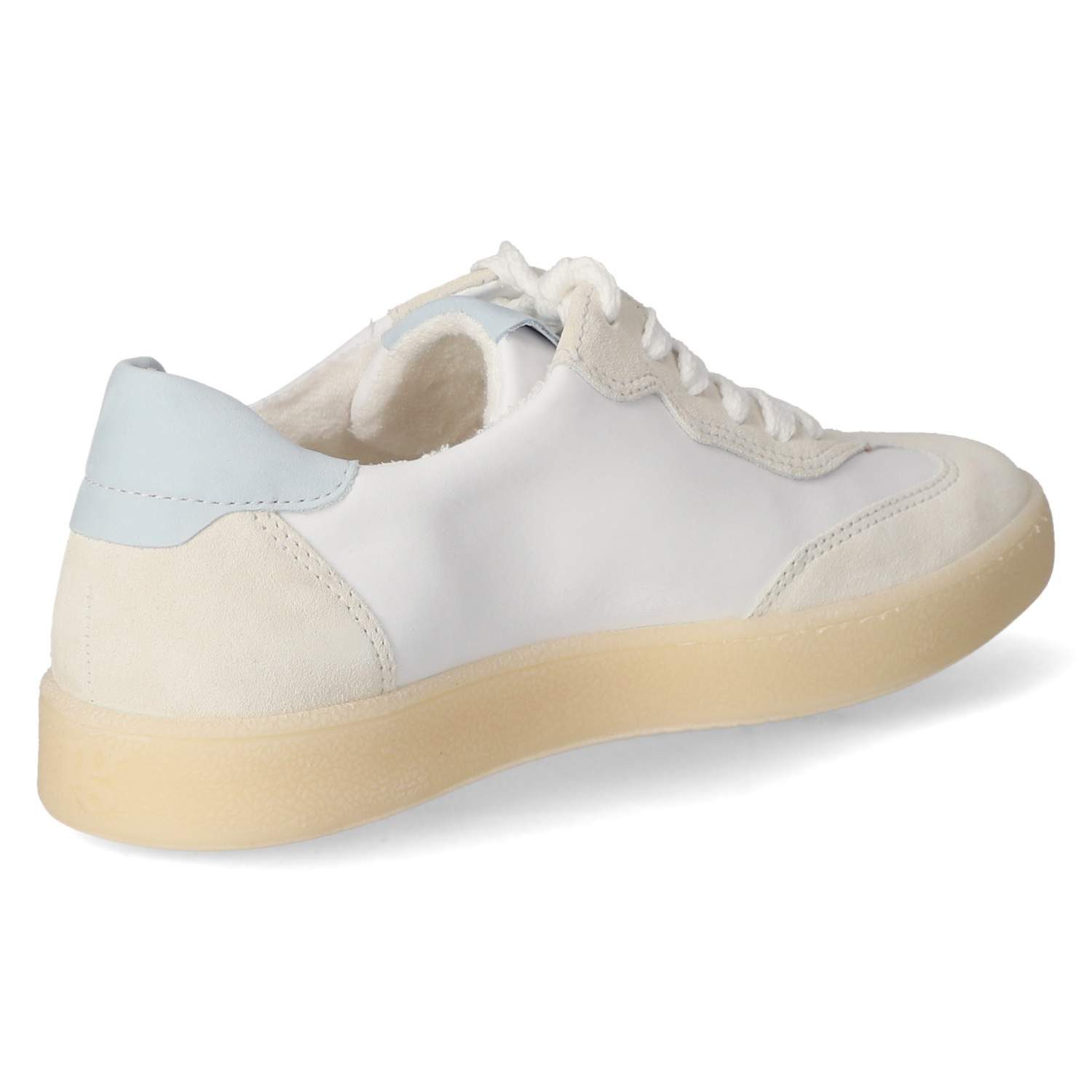 Paul Green Paul Green 5437-129 Damen Leder & Textil white Schnürschuh