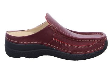 WOLKY Roll-Slide red Clog