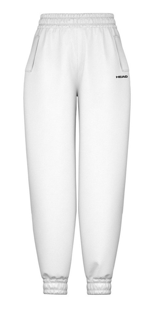 Head Sporthose Tennishose Breaker Pant (elastischer Bund) lang weiss Damen