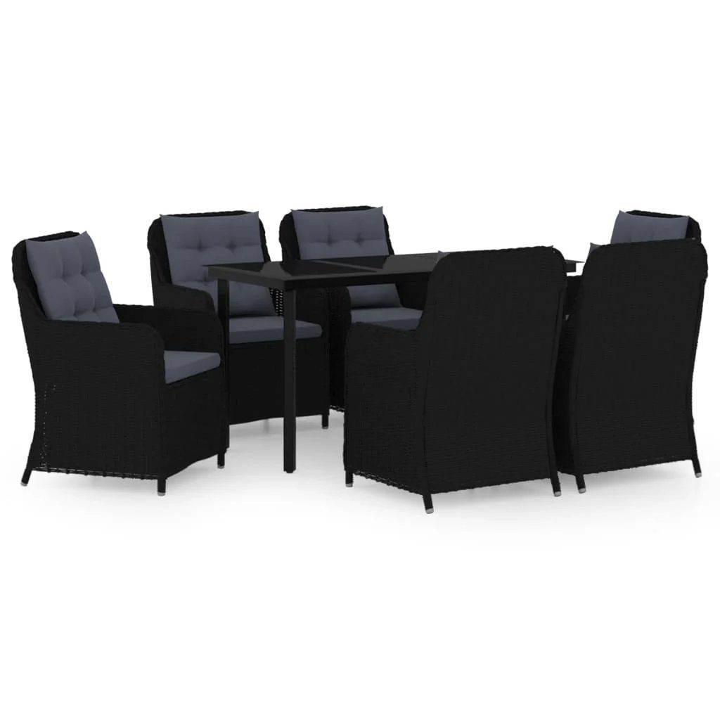 DOTMALL GartenEssgruppe Lounge Gartenmöbel Sitzgarnitur (Set, 7tlg