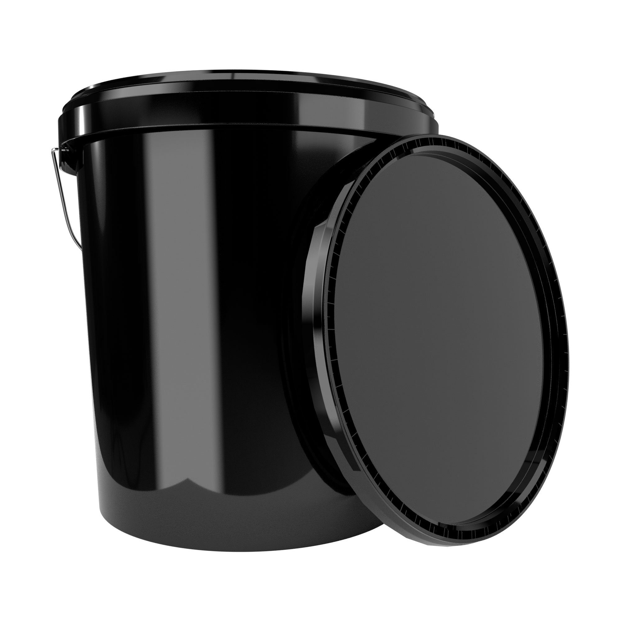 FixedByU Ведро для очистки Ведра mit Deckel 16 Liter - lebensmittelecht, luftdicht, stabil, (Set, 1-tlg., Ведра mit Deckel), 16 l