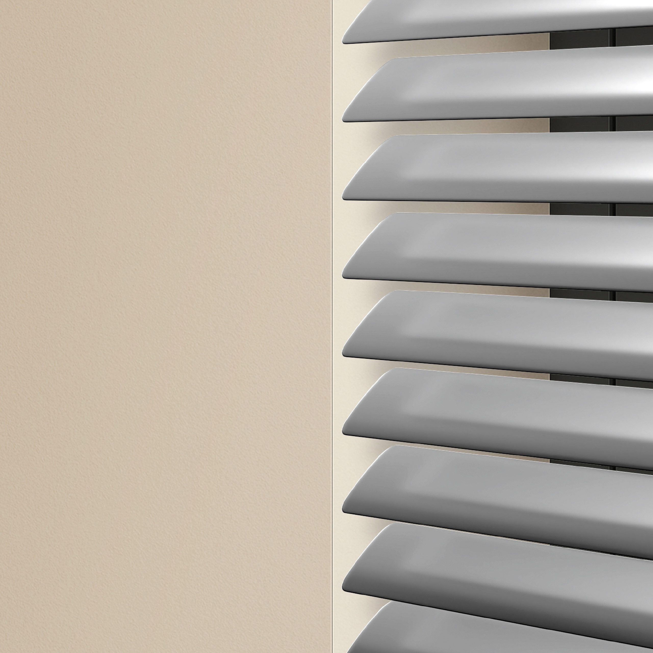 Sol Royal Jalousie Alu Jalousie SolDecor JA2 Klemmfix, 40x130cm, Silber glänzend, Tür- und Fensterjalousie Alu Blickschutz 2,5 cm breite Lamellen