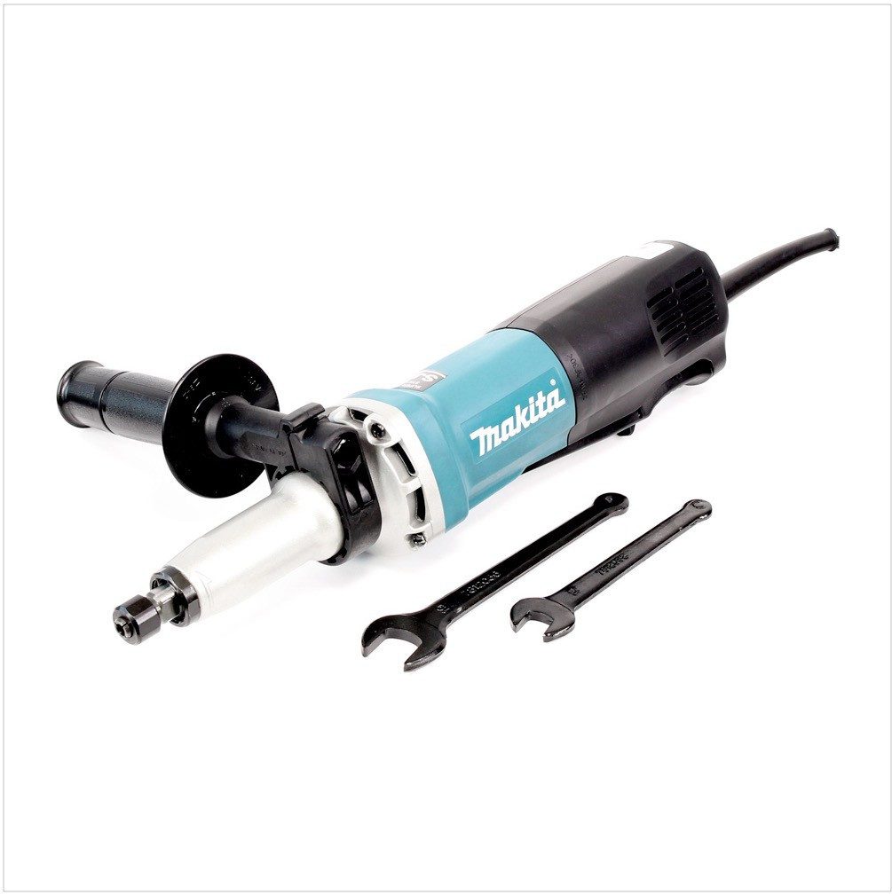 Makita Geradschleifer GD 0801 C Geradschleifer mit Paddelschalter und 750 W