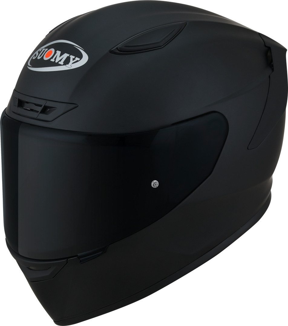 Suomy Motorradhelm Track-1 Plain 2023 Helm, Notfallsystem-Polsterung (EQRS)