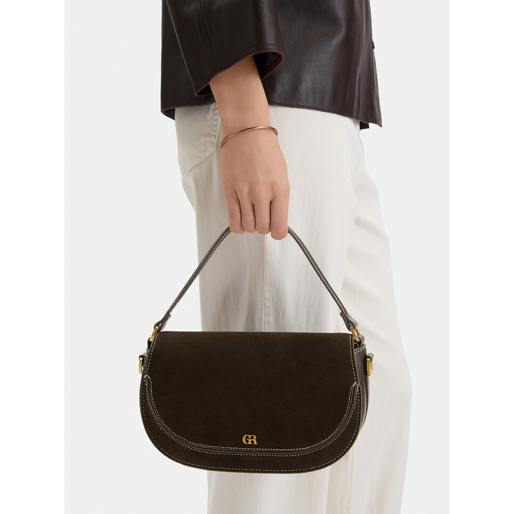 GINO ROSSI Umhängetasche Gino Rossi Damen Tasche Braun