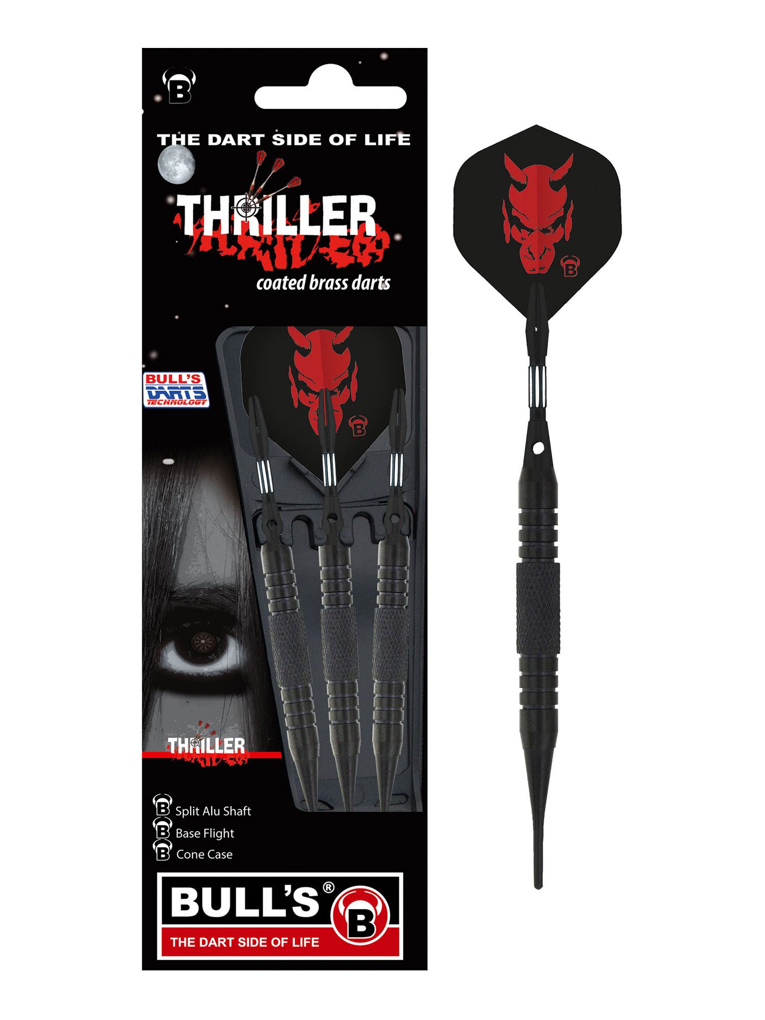 Softdarts Thriller Brass Dartpfeile Darts-Set Anfänger