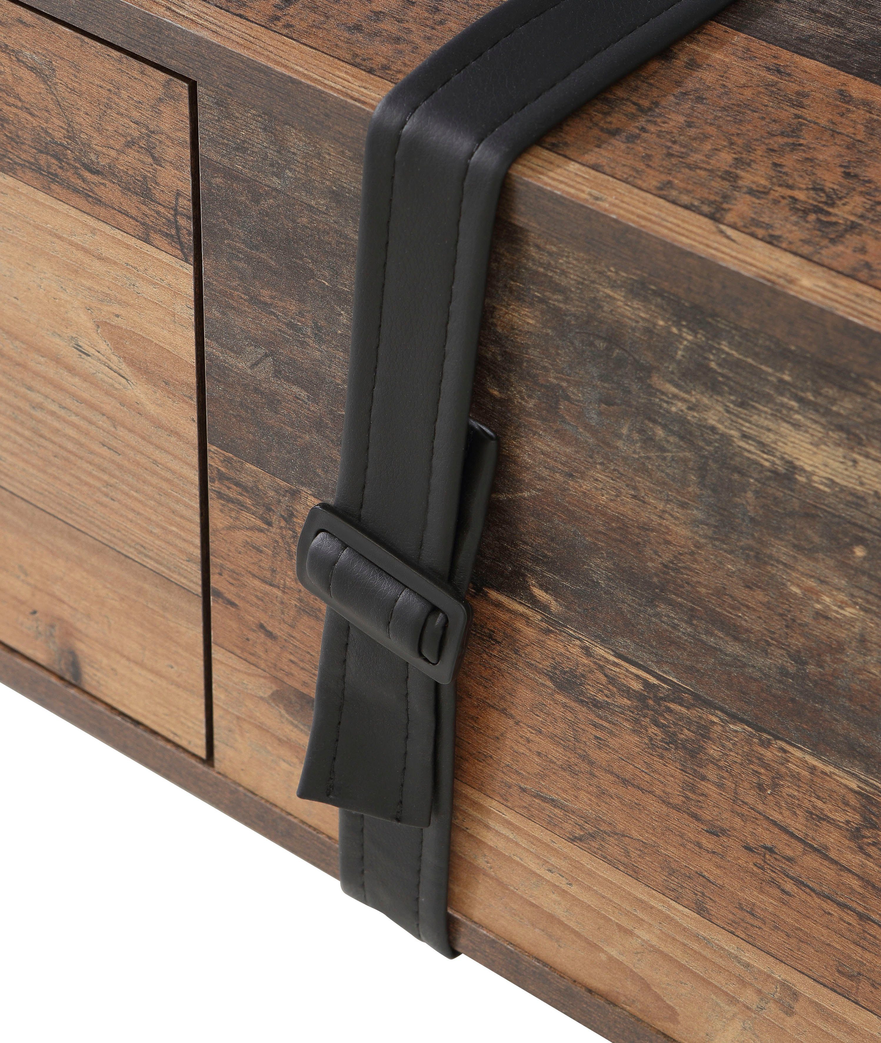 FORTE Couchtisch Couchtisch Fobya, auf Rollen, Breite ca. 110 cm