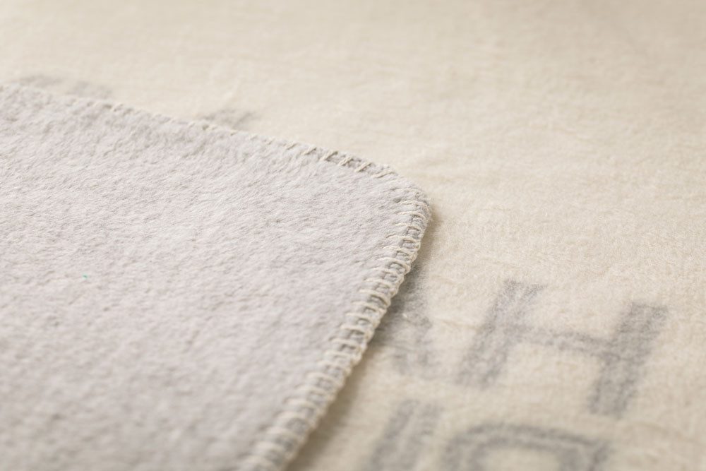 Wohndecke Kurzflor Savona 'my happy place' 150 x 200 cm, DAVID FUSSENEGGER günstig online kaufen