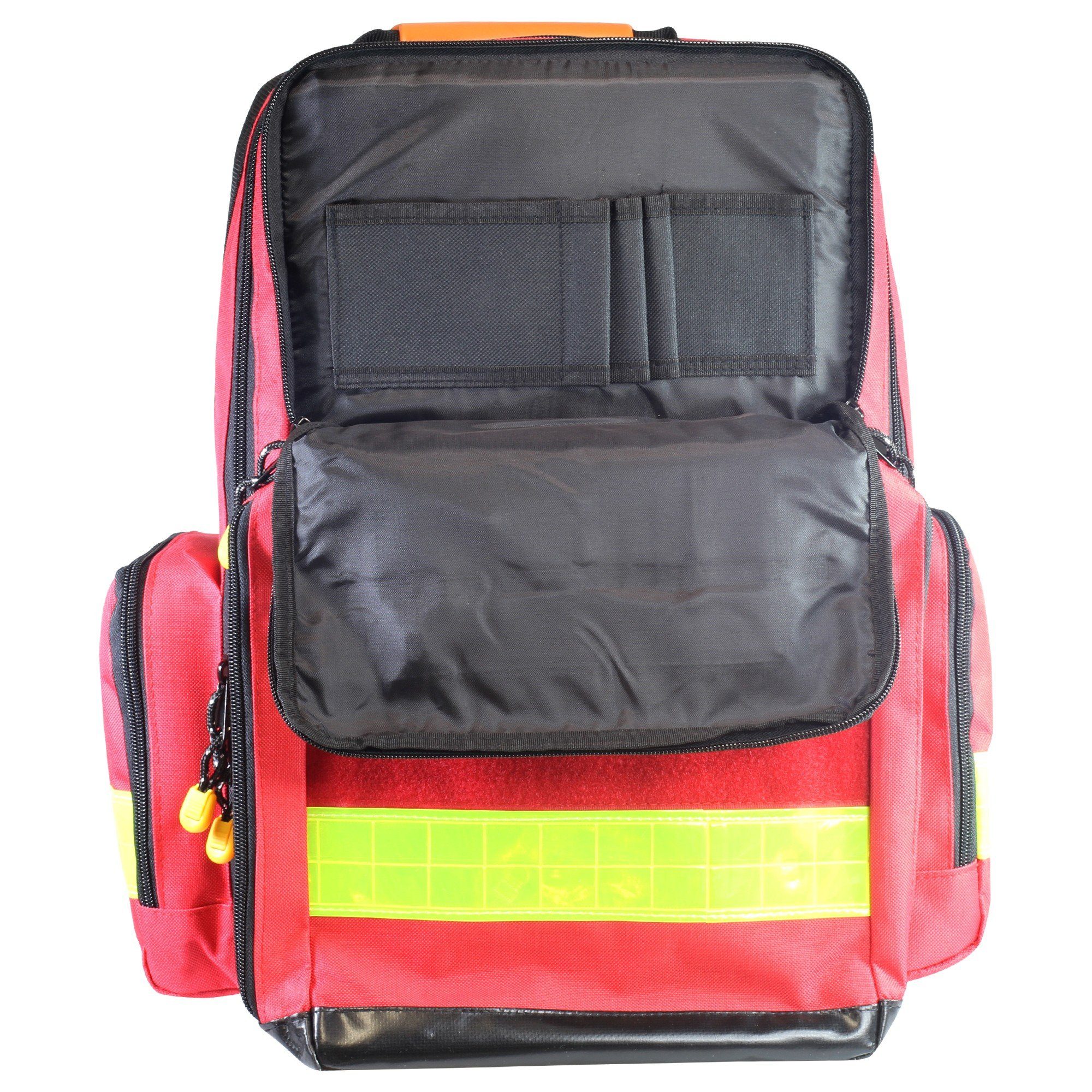 SANISMART Arzttasche Notfallrucksack MEDICUS M Rot Nylon 46 x 30 x 17 cm