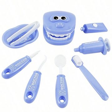 Fivejoy Spielzeug-Arztkoffer 9 Stück Kinder-zahnarztset: Ein Unterhaltsames, (Und Lehrreiches Spielset, 9-tlg., Indoor-rollenspiel, Geburtstagsgeschenk)