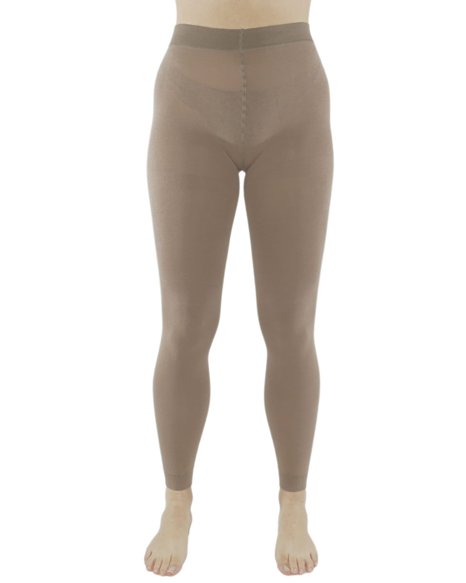 YESET Leggings Leggings 300 DEN Thermo Skiunterwäsche Funktionsunterhose weich taupe 300 DENIER