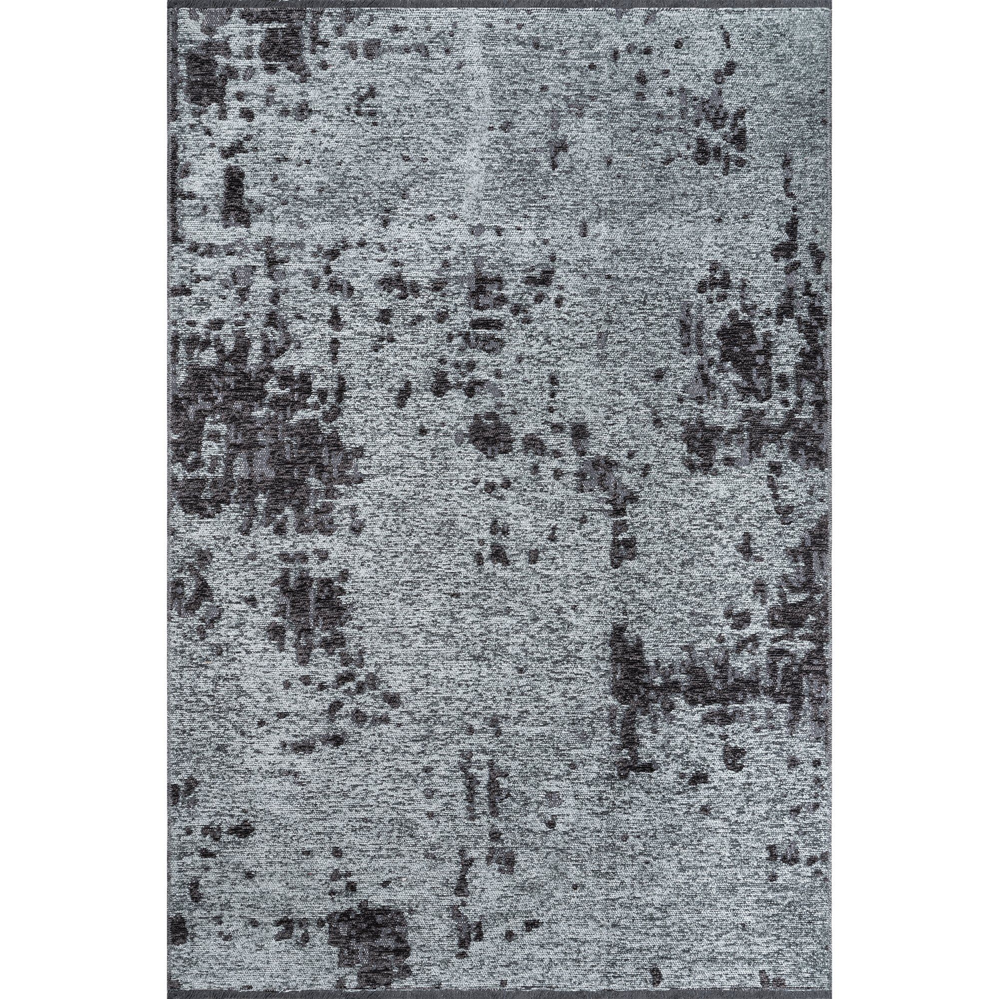 Jimri Teppich SOHO, Rechteckig, Höhe: 8 mm, Wohnzimmer Eleganter Kurzflor Teppich Modern Flachgewebe