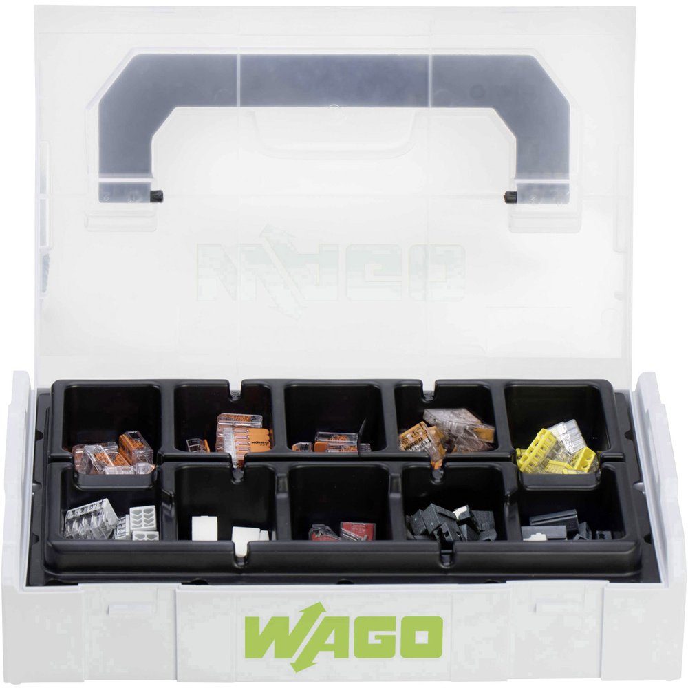 WAGO Verbindungsklemme WAGO 887-950 Verbindungsklemmen-Sortiment flexibel: 0.14-6 mm² starr: | Kabelverbinder