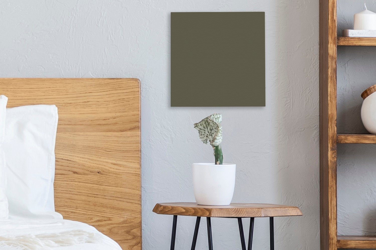 - Grau St), (1 Schlafzimmer Leinwand - bunt Bilder Leinwandbild für OneMillionCanvasses® Wohnzimmer Herbst, Warm