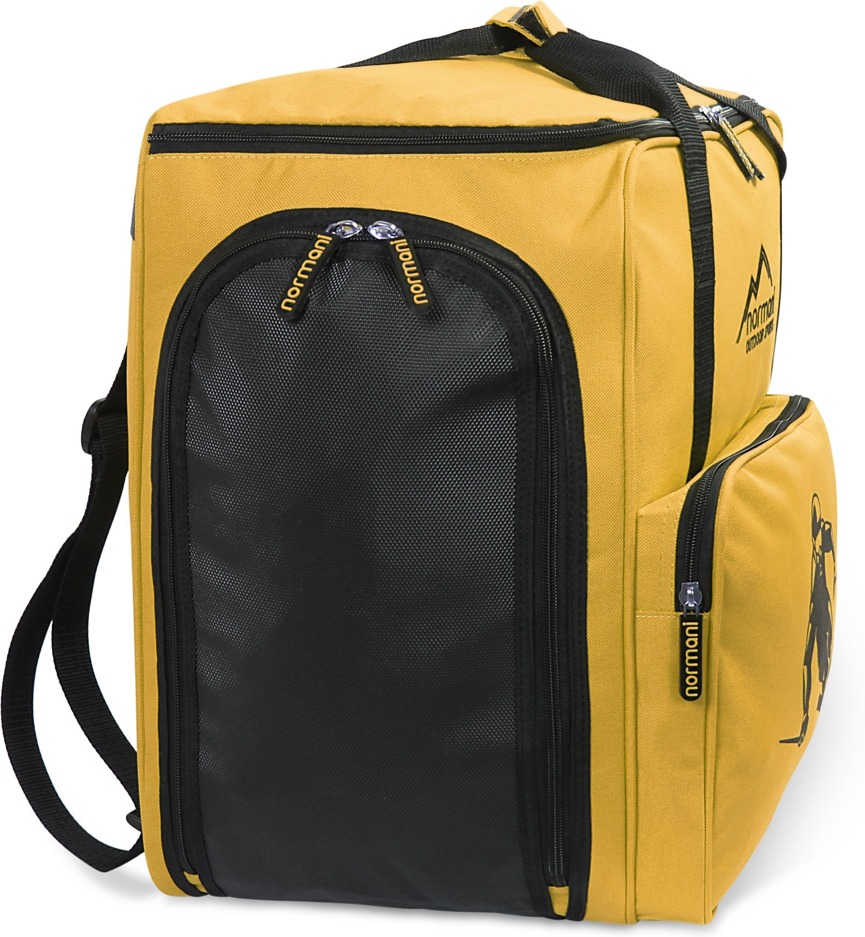 normani Sporttasche Skitasche 53 l Alpine Depo, Skischuhtasche mit separatem Helmfach und Rucksackfunktion