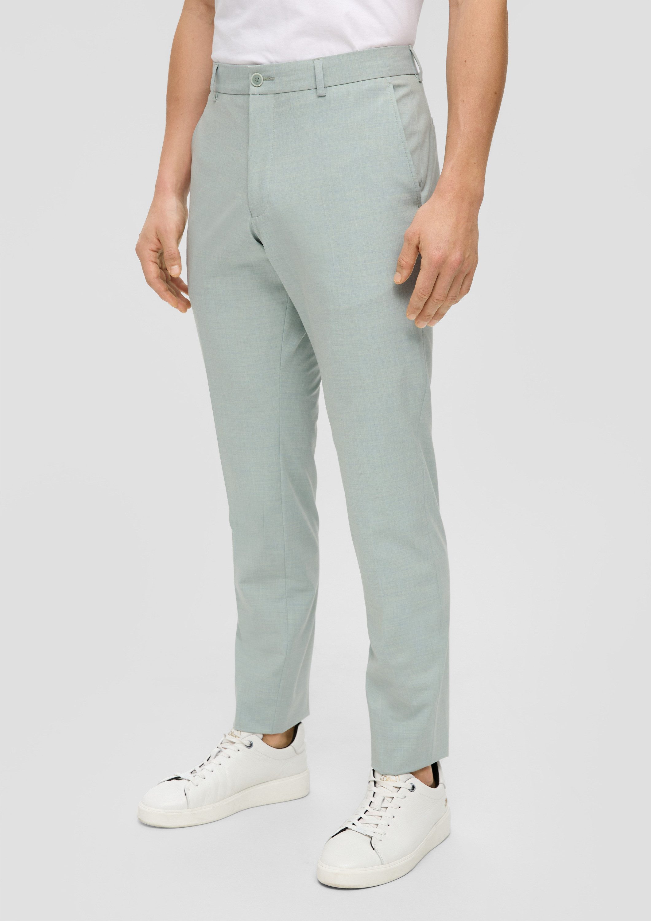 s.Oliver Chinos Anzughose S.OPURE s.O PURE: Anzughose aus Stretch-Fabric
