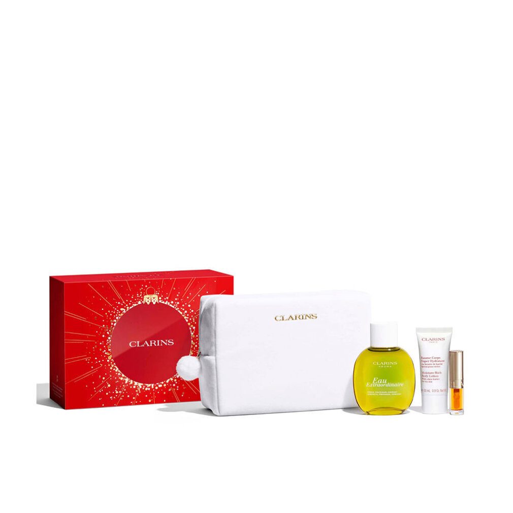 Clarins Körperpflegemittel Clarins Eau Extraordinaire Spray Set 4 Artikel