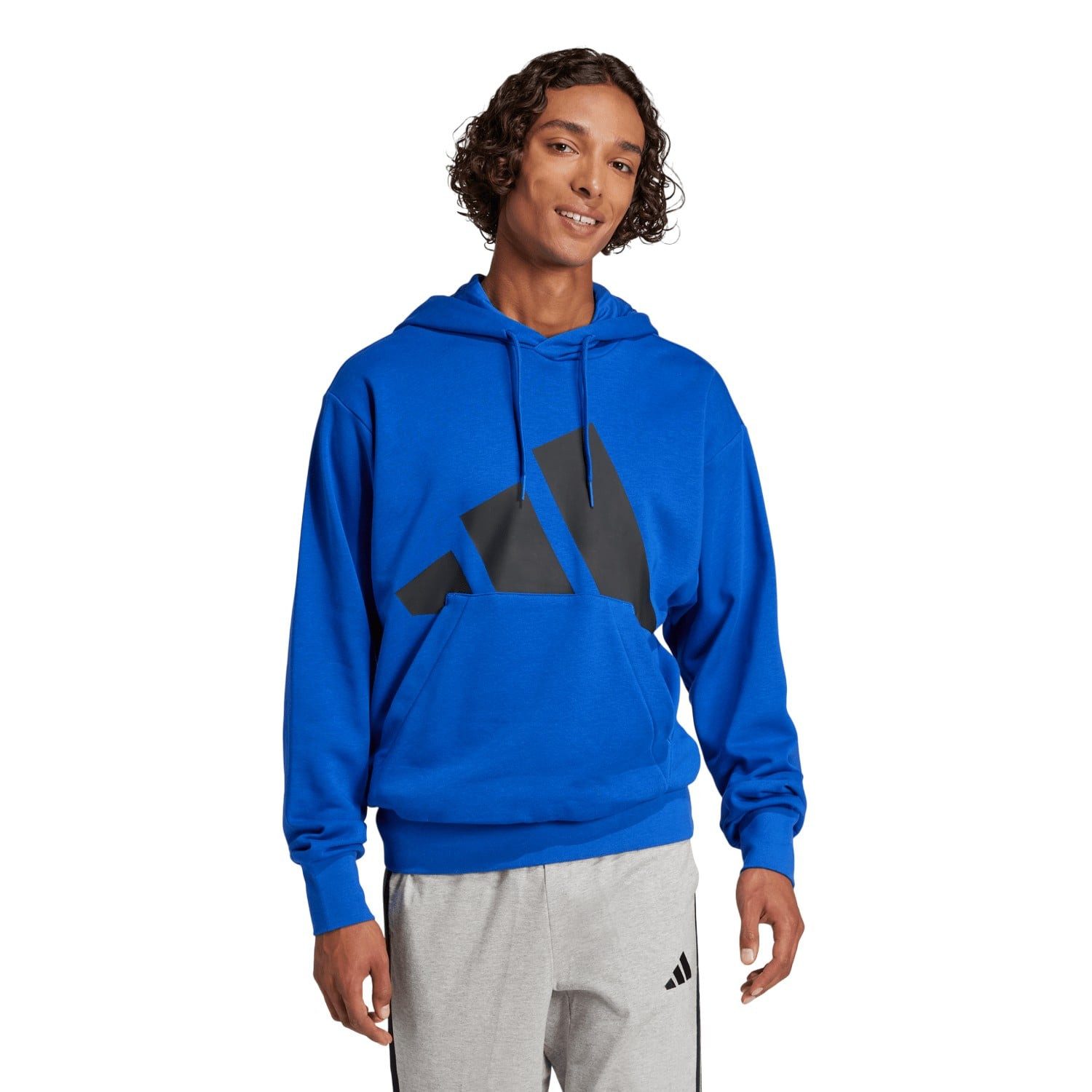 adidas Performance Kapuzenpullover Essentials Big Logo French Terry Hoodie royalblau Herren