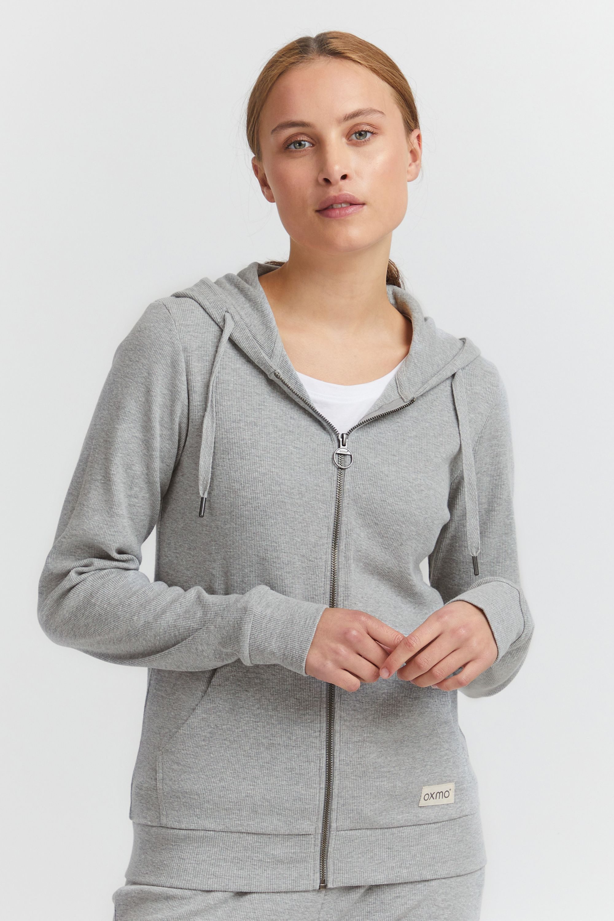 OXMO Kapuzensweatjacke OXLova - Sweatshirt - 21950050-ME Modischer Pullover günstig online kaufen