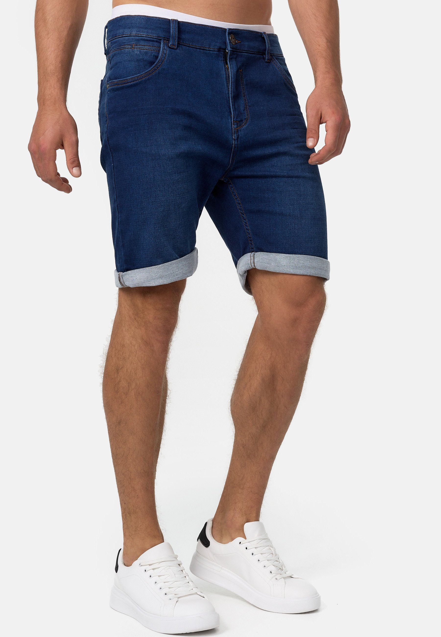 Jeansshorts Lonar Indicode Blue