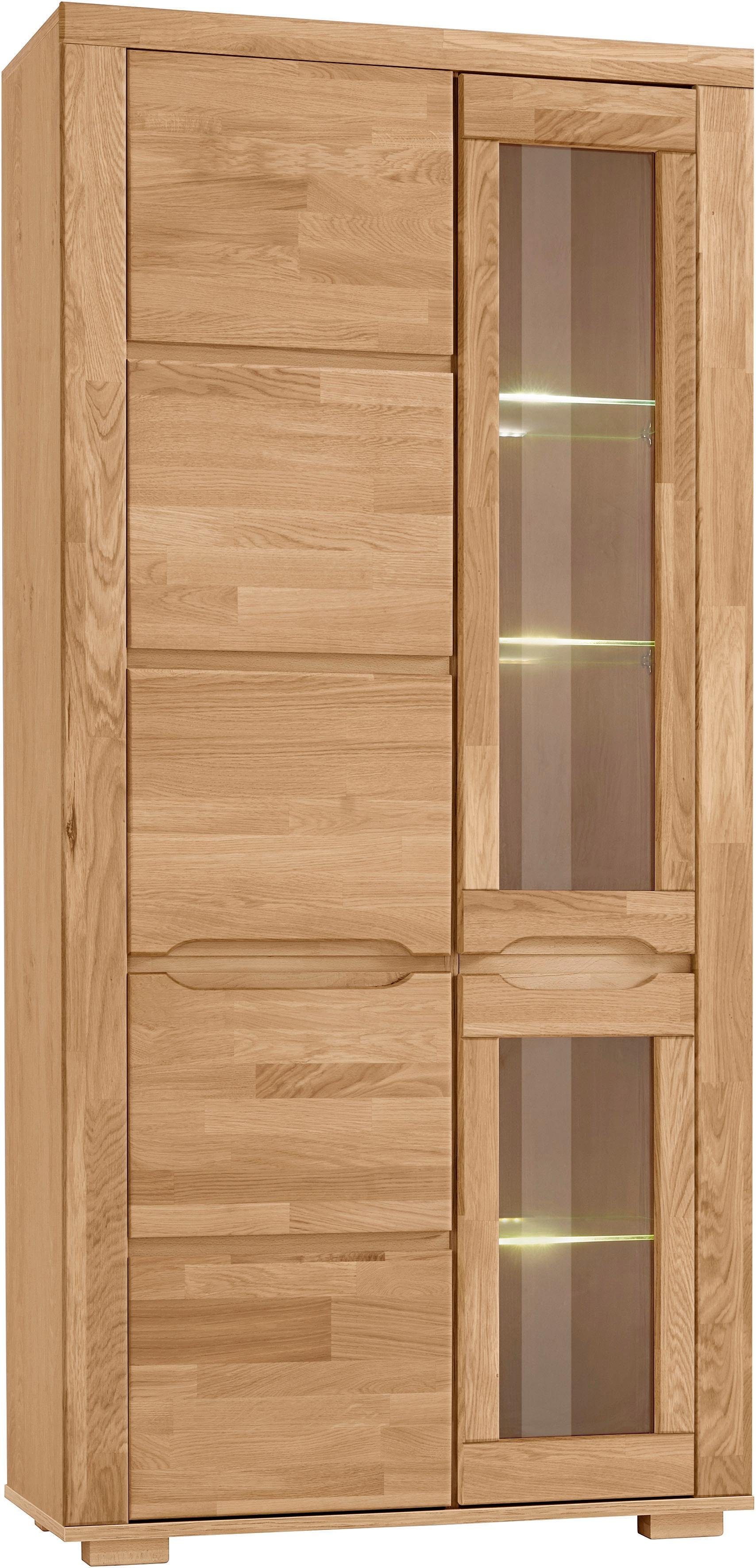 Home affaire Vitrine DENIS70, Wohnzimmer, viel Stauraum, verstellbaren Einl günstig online kaufen