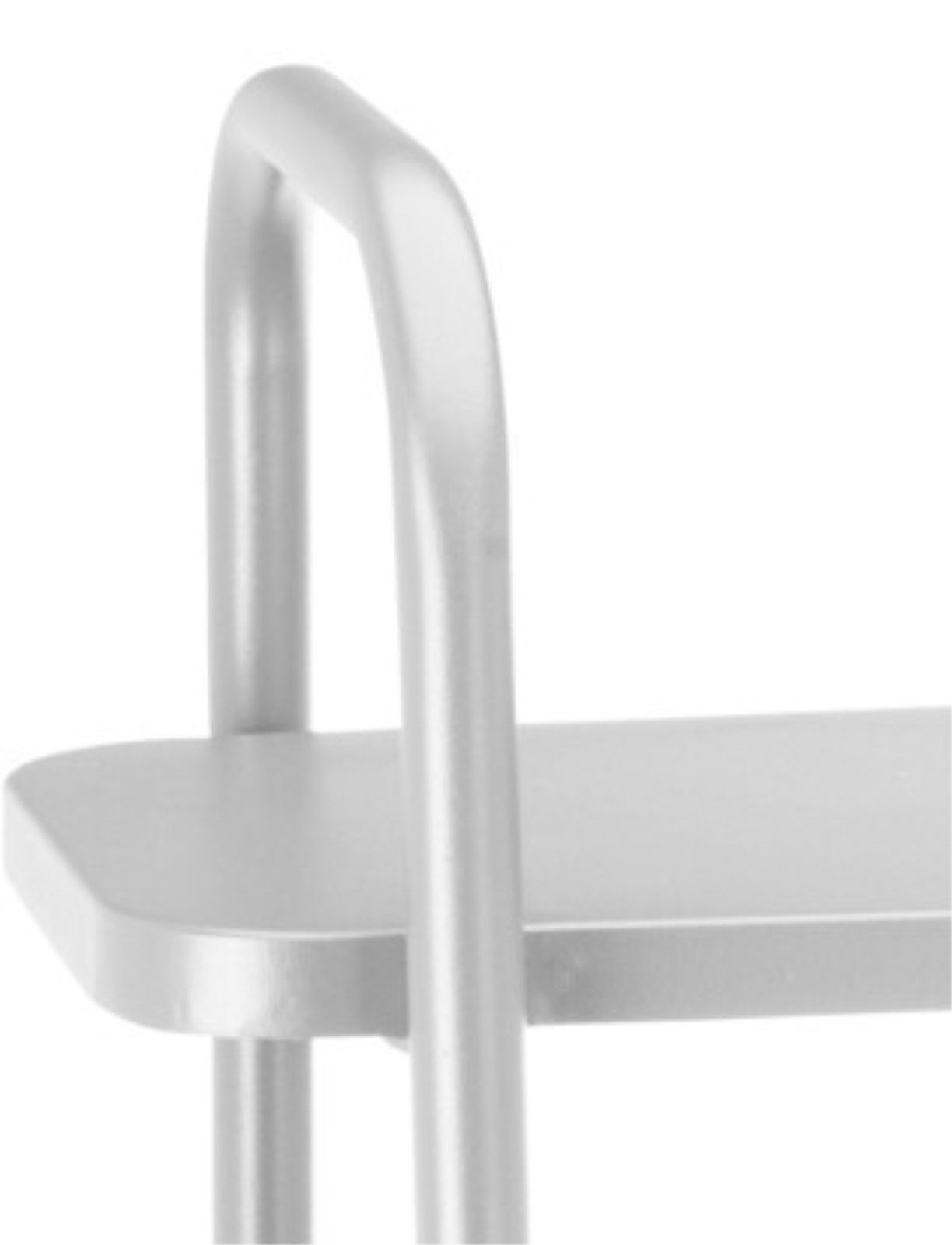 Koopman Blumenständer Pflanzenregal Blumenregal Ständer Metall Grau 66x50x26 cm (Stück, 1 St., Packung), Pflanzenregal, Topfregal, Blumenregal, 2 Ebenen, Pflanzen