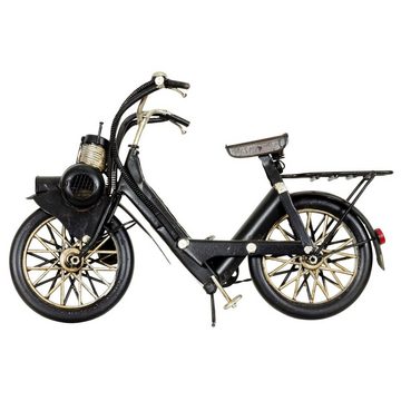 Aubaho Modellmotorrad Modell Fahrrad Mofa Mofamodell Moped Nostalgie Blech Metall Antik-Stil