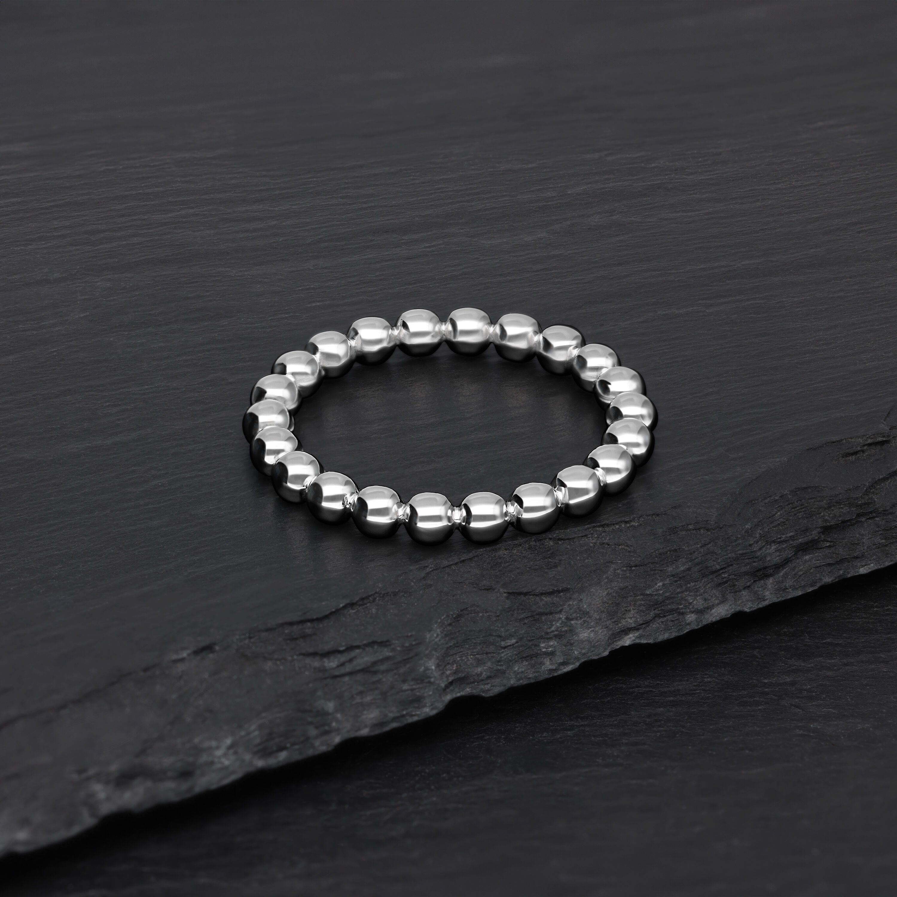 Wildcat Fingerring Bubble Ring - Srebrna, 18,0 mm, Chirurgenstahl 316L - wa günstig online kaufen