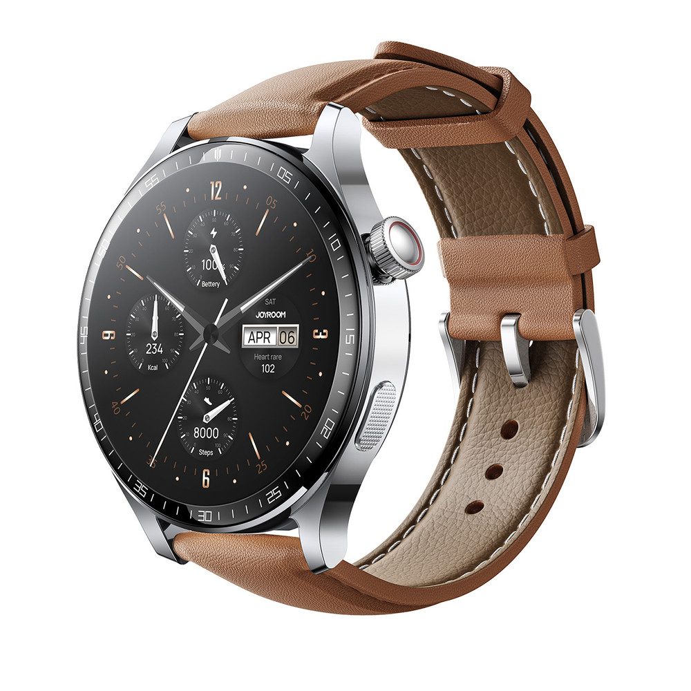 JOYROOM Fitnessuhr Sportuhr Gesundheitsuhr Smartwatch (3,71 cm/1,46 Zoll) Spar-Set, 1-tlg., 1, 46 Zoll HD wasserdicht, Bluetooth-Telefonie, 10 ATM, 120+ Sportmodi, 12 Tage