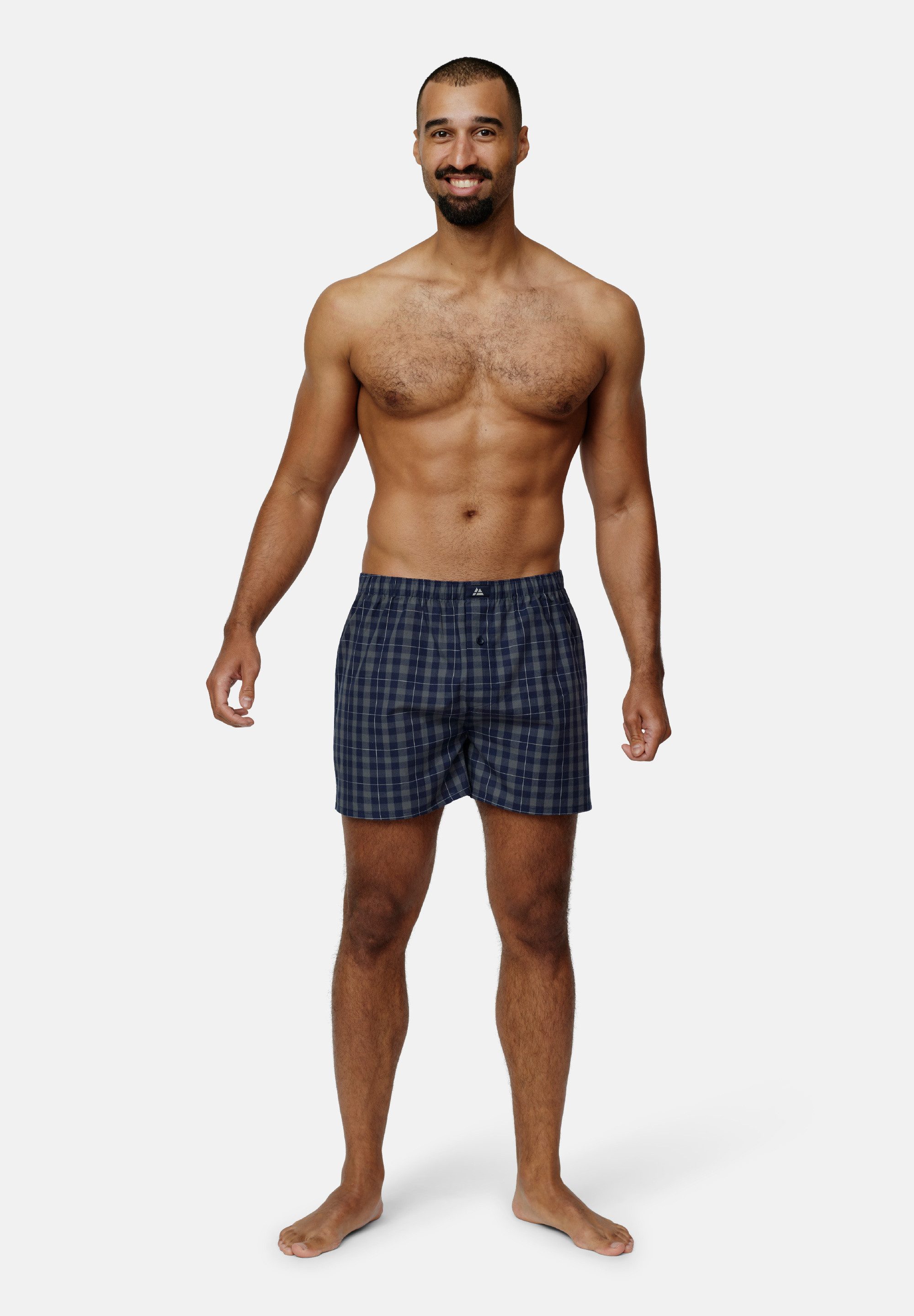 DANISH ENDURANCE Boxershorts Organic Woven Boxers (Packung, 6-St) 100% Baumwolle