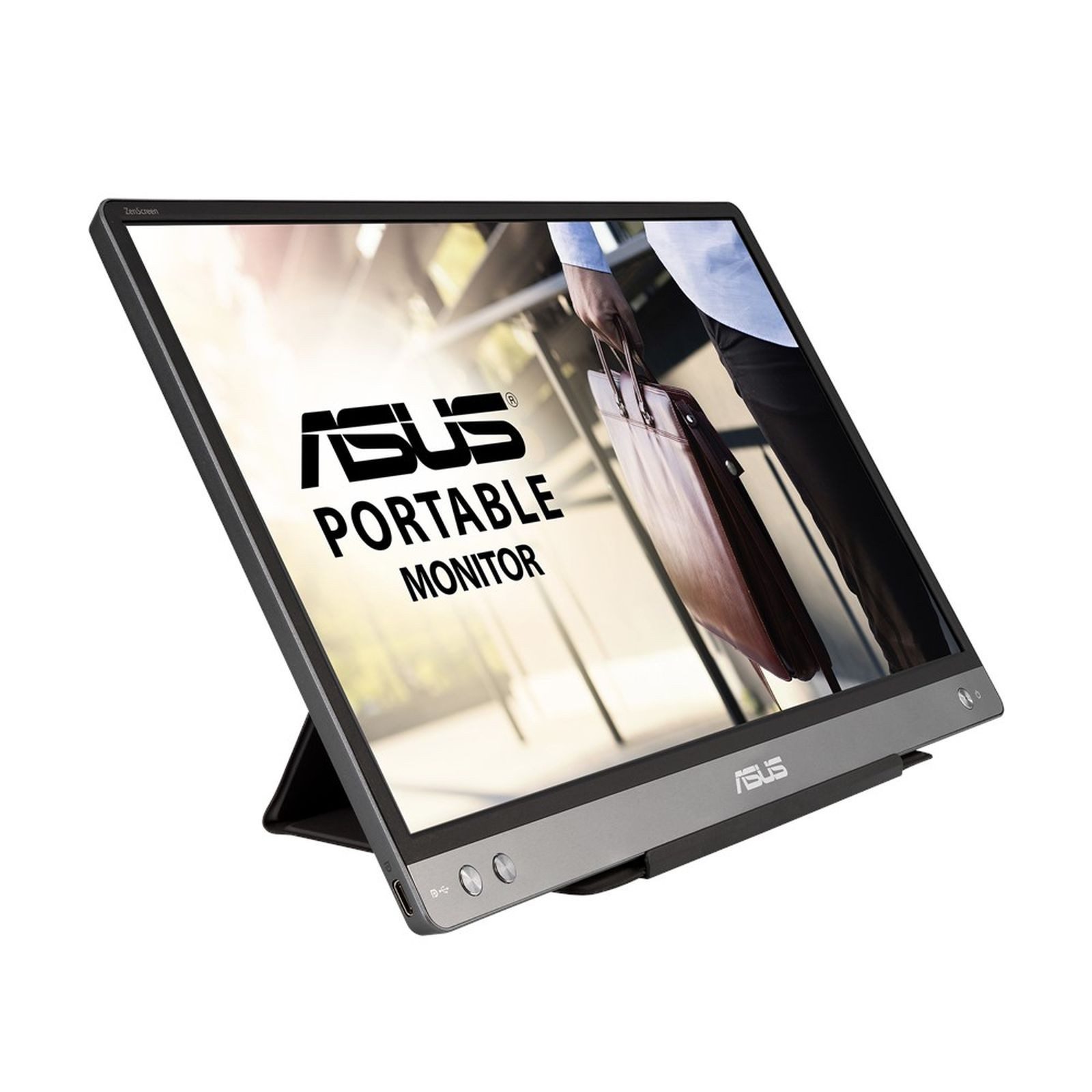 Asus MB14AC 14" Full HD IPS Portable Grau 1920x1080 USB-C TFT-Monitor (1920 x 1080 px, Full HD, 5 ms Reaktionszeit, 60 Hz, IPS, HDCP)