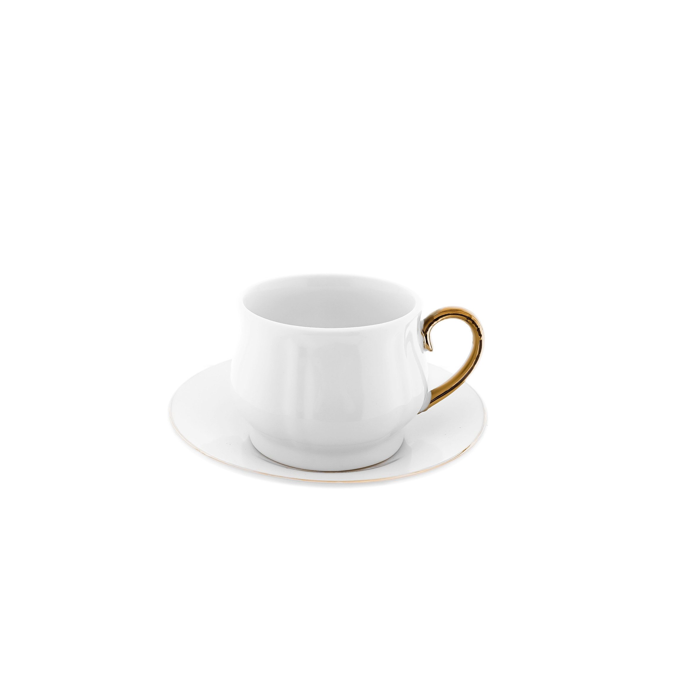 Mulex Kaffeeservice Edles Mokkatassen-Set aus feinem Porzellan 100ml – stilvoll & zeitlos