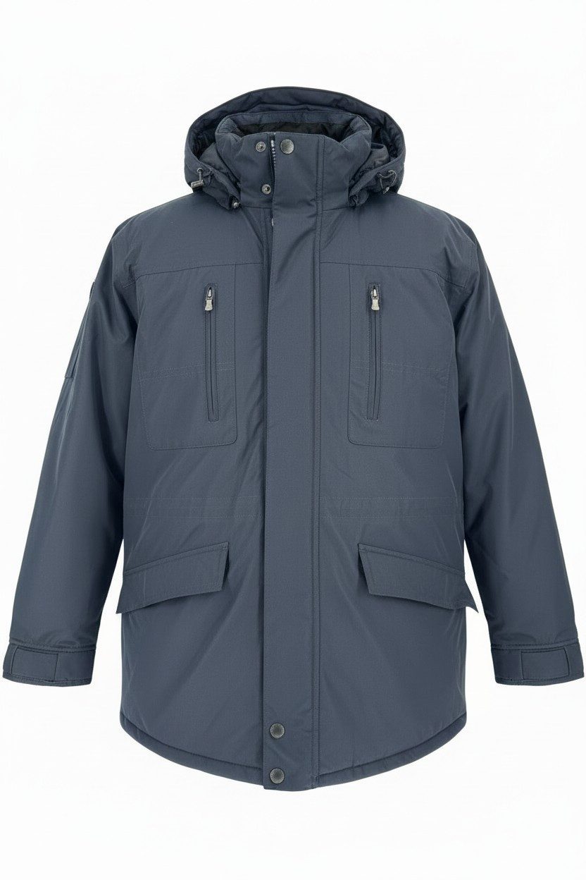 Wellensteyn Allwetterjacke Herrenjacke Golfjacke-Winter Dunkelblau
