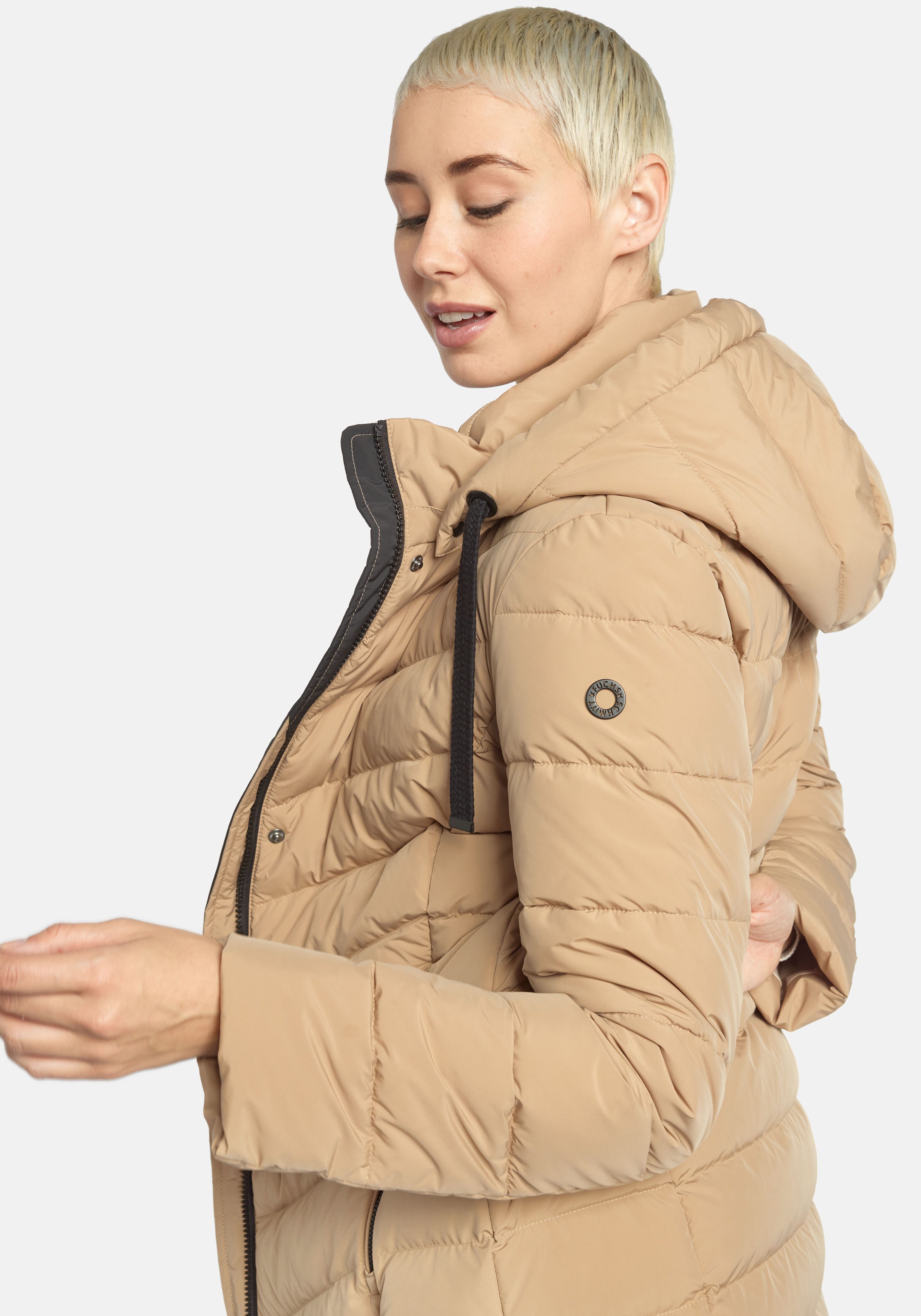 Fuchs Schmitt Steppmantel mit abnehmbarer Kapuze günstig online kaufen