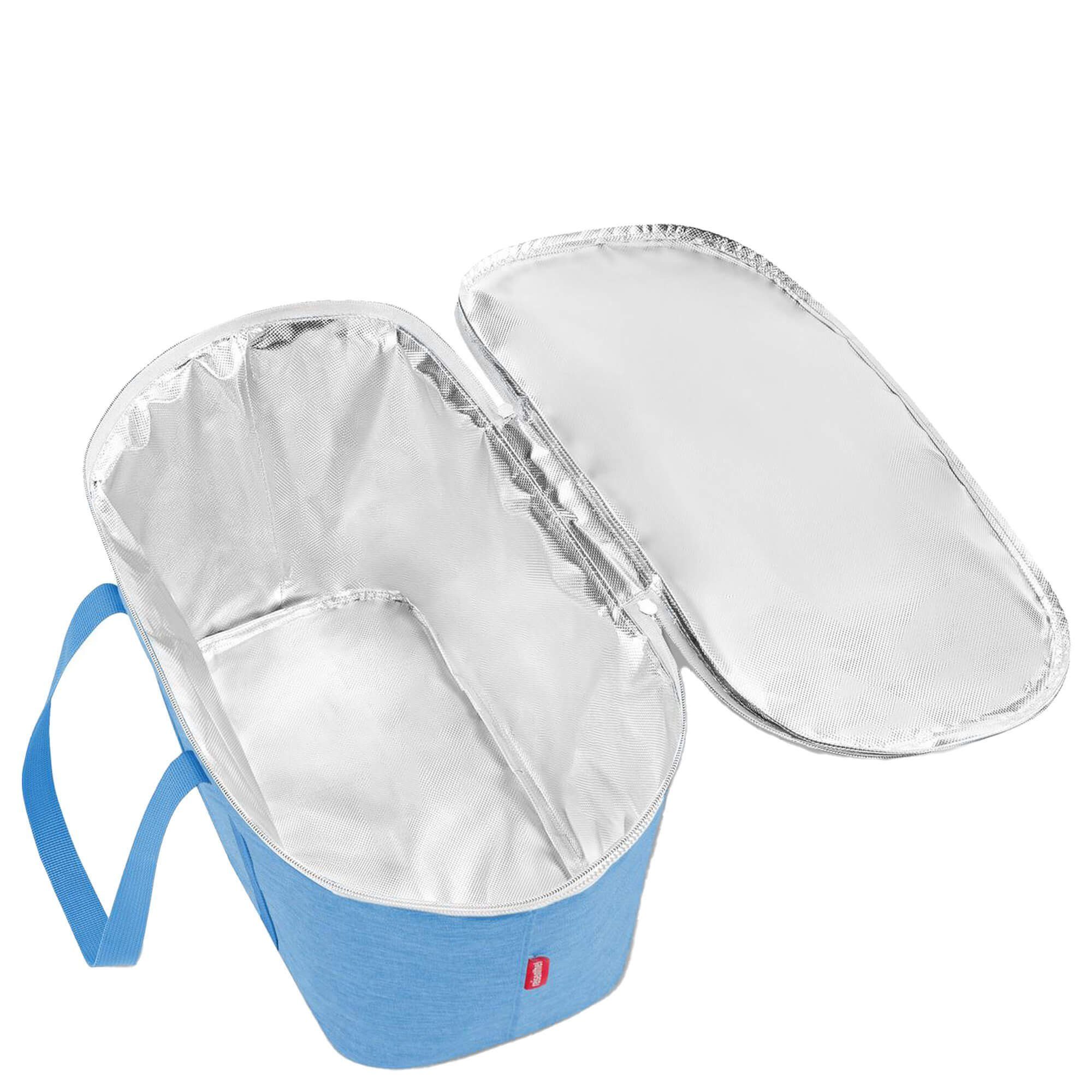 REISENTHEL® Einkaufsbeutel thermo coolerbag Kühltasche twist 44.5 - azure l cm, 20